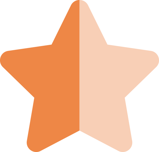 Rating half star