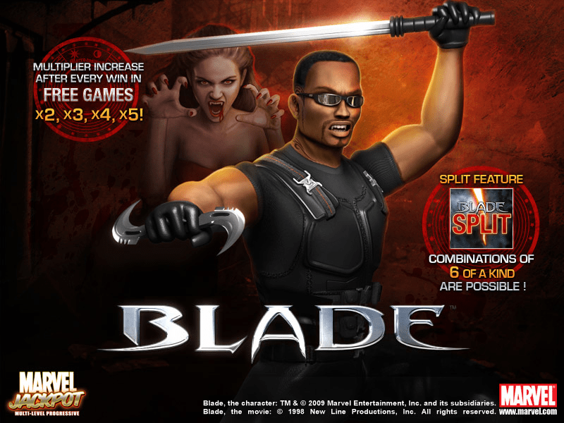 Blade Progressive Jackpot