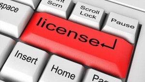 license