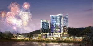 CAESARS ENTERTAINMENT CORPORATION RENDERING OF CASINO RESORT IN INCHEON