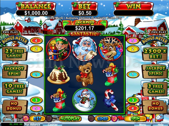 3-santastic slot rtg