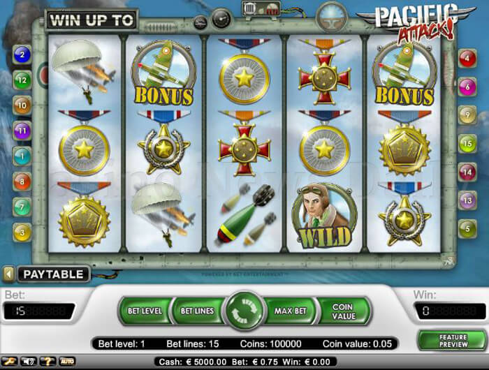 6-Pacific Attack Slot