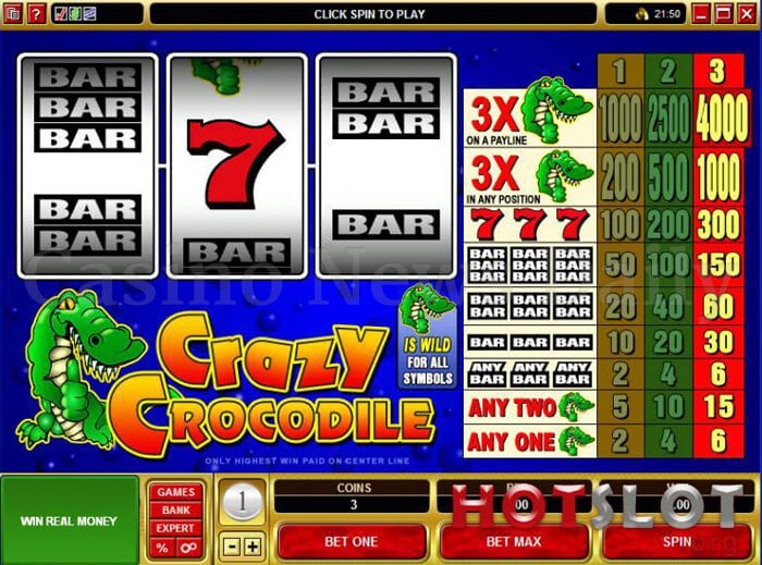 8-Crazy Crocodile Slot