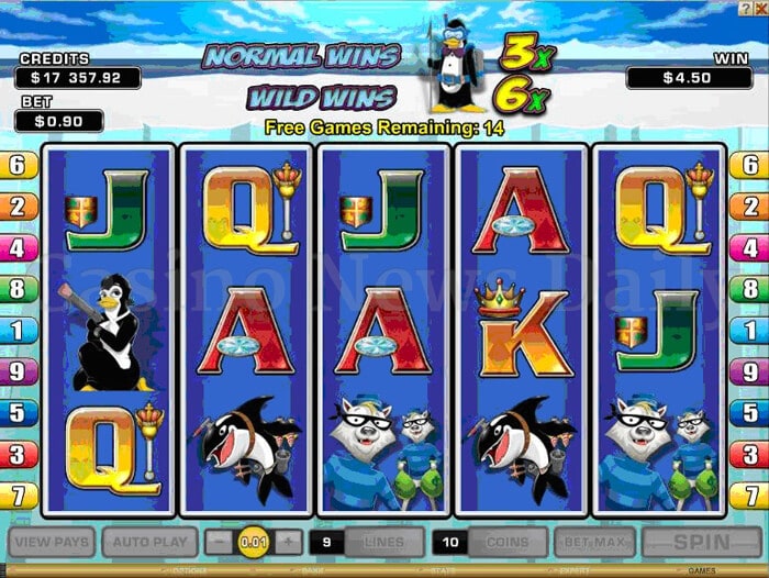 Arctic Agents Slot microgaming