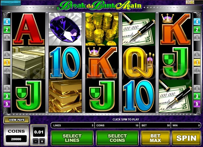 Break da Bank Again Slot microgaming