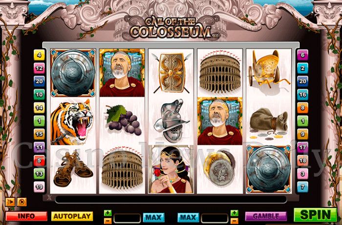 Call of the Colosseum Online Slot