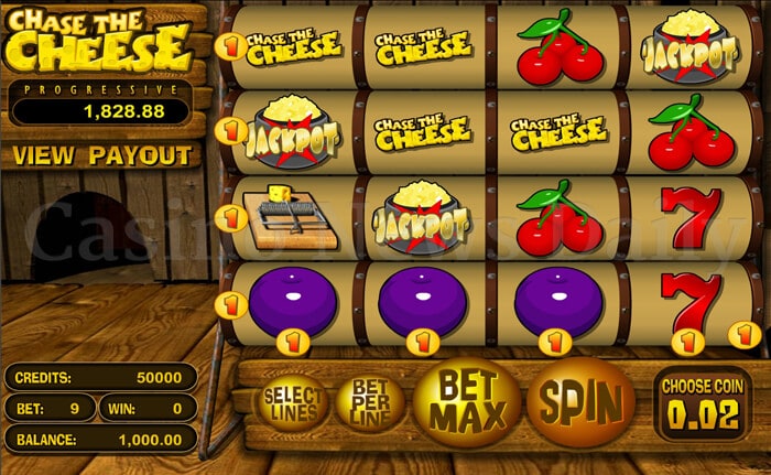 Chase the Cheese Slot betsoft