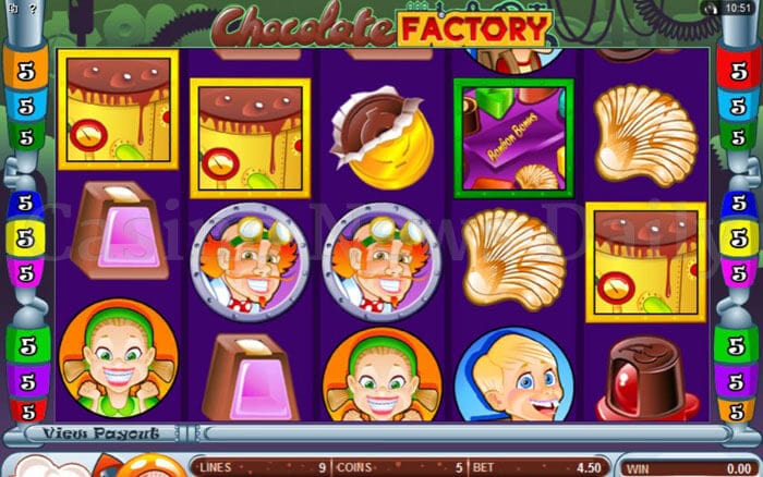 Chocolate Factory Slot microgaming