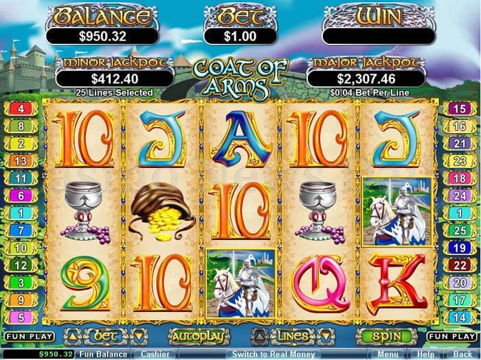 Coat of Arms Slot rtg