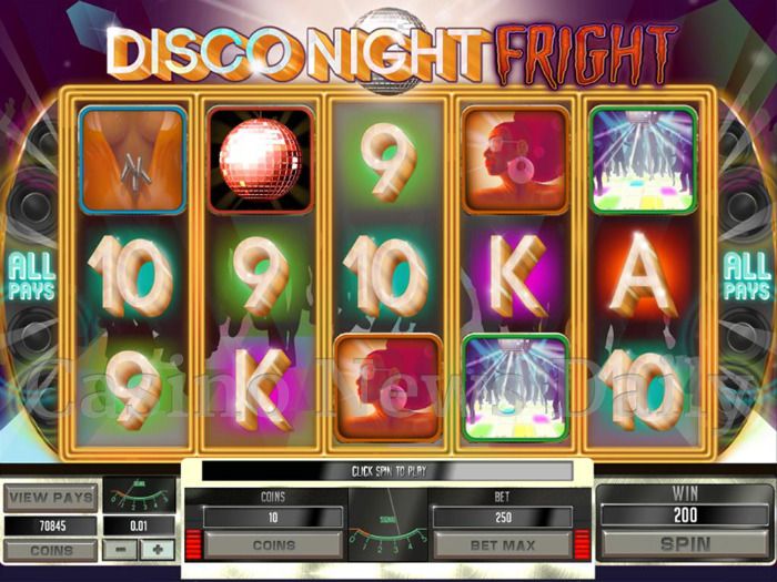 Disco Night Fright Online Slot