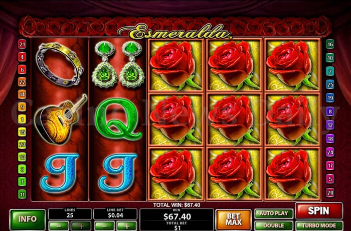 Esmeralda Slot playtech