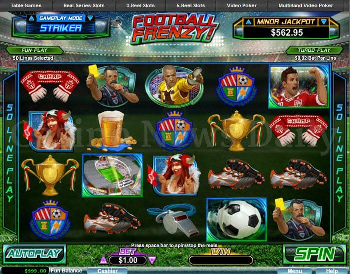 Football Frenzy Slot rtg