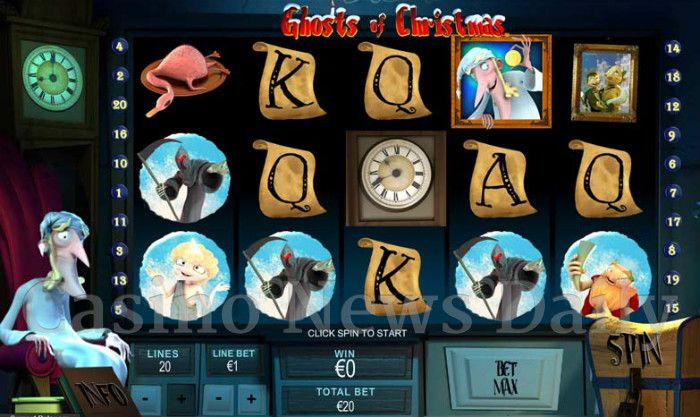 Ghosts of Christmas Online Slot