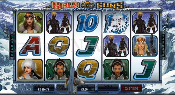 Girls With Guns - Frozen Dawn Slot microgaming