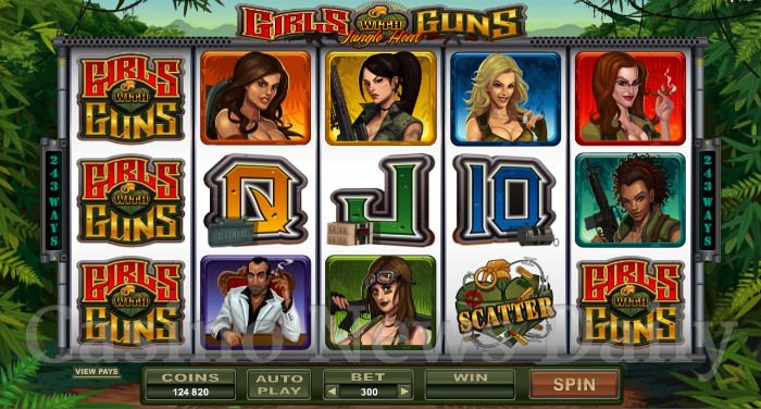 Girls with Guns - Jungle Heat Online Slot