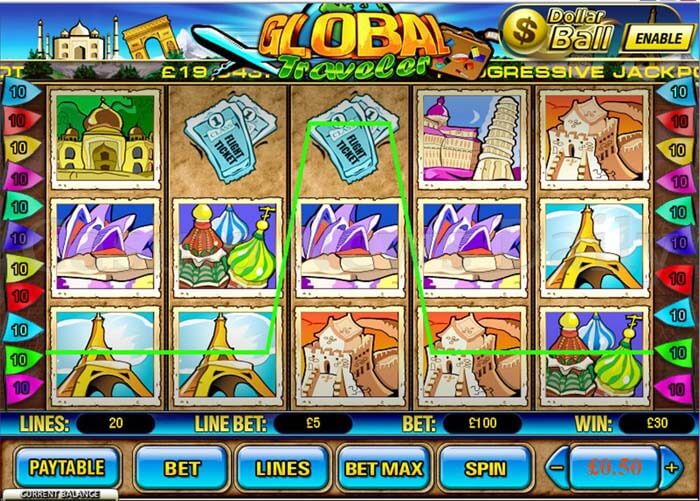Global Traveler Online Slot