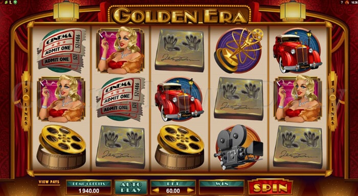 Golden Era Slot microgaming