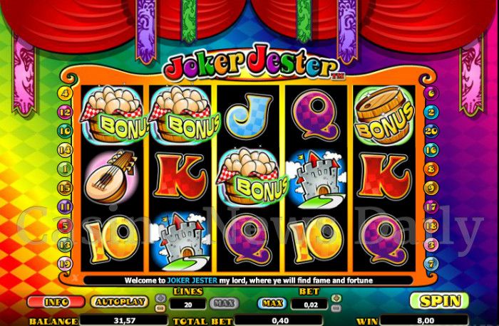 Joker Jester Online Slot