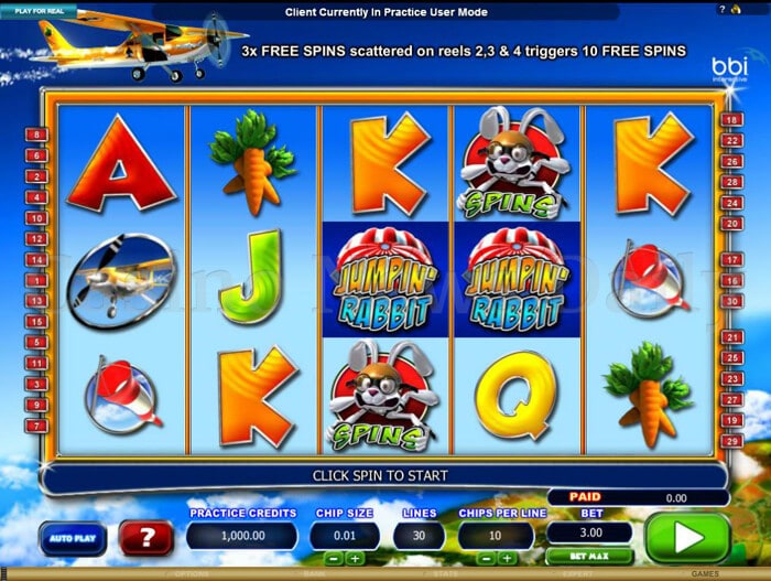 Jumpin' Rabbit Slot microgaming
