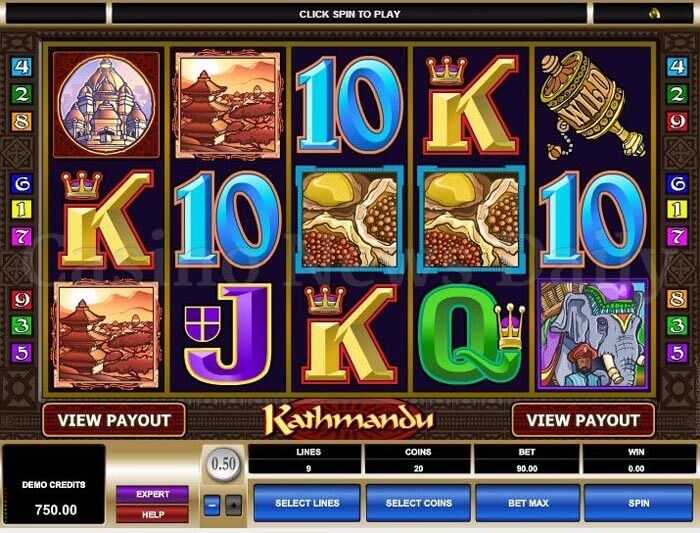 Kathmandu Slot microgaming