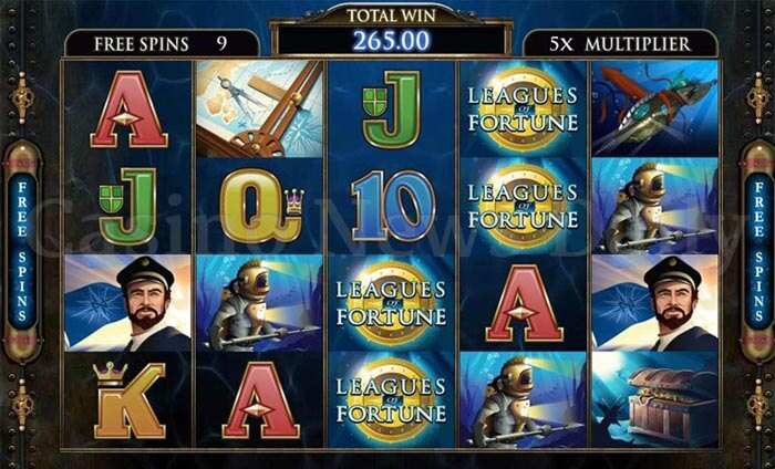 Leagues of Fortune Online Slot microgaming