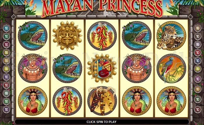 Mayan Princess Slot microgaming