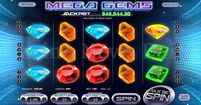 Mega Gems Online Slot