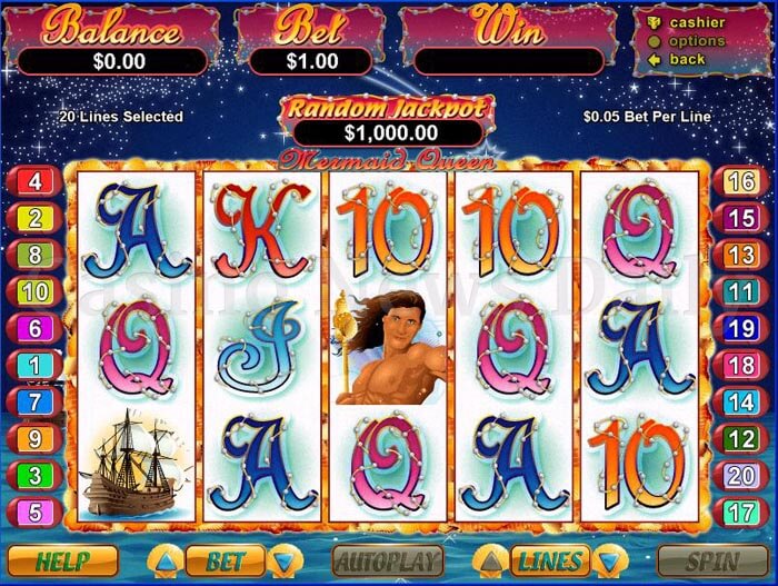 Mermaid Queen Slot rtg