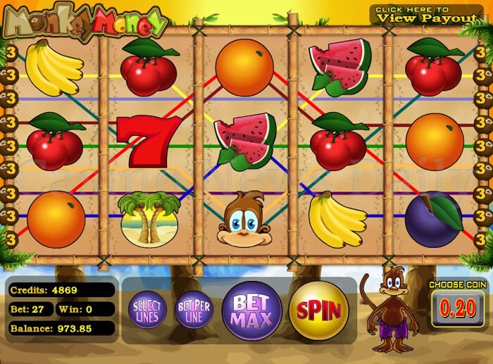 Monkey Money Slot betsoft