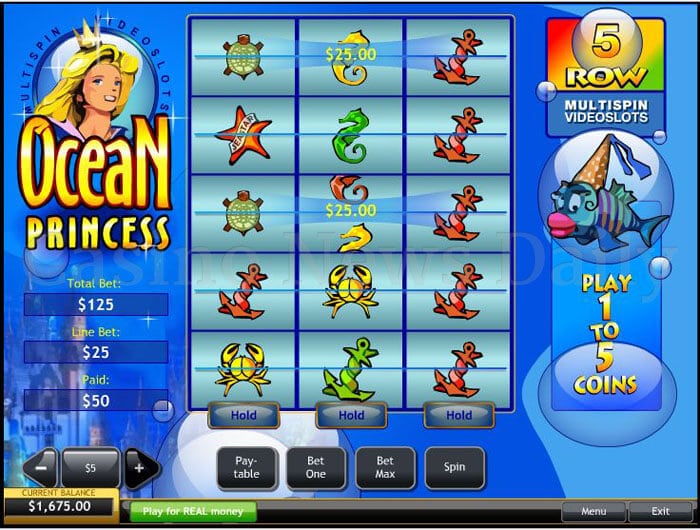 Ocean Princess Slot playtech