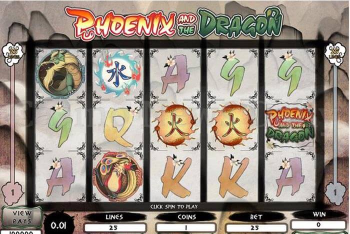 Phoenix And The Dragon Online Slot microgaming
