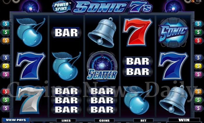 Power Spins Sonic 7s Online Slot