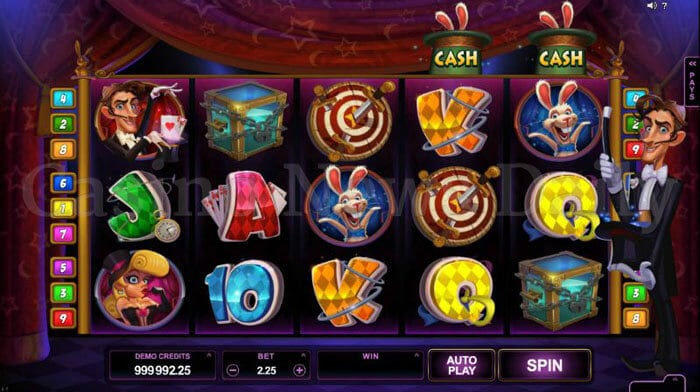 Rabbit in the Hat Slot microgaming