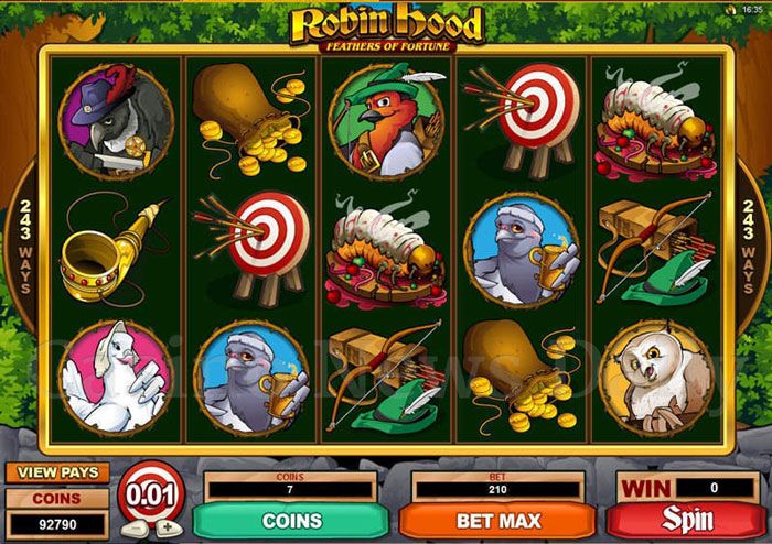 Robin-Hood-Feathers-of-Fortune-Slot