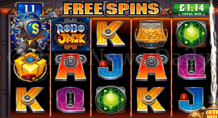 RoboJack Slot microgaming