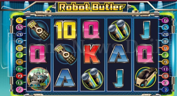 Robot Butler Slot microgaming