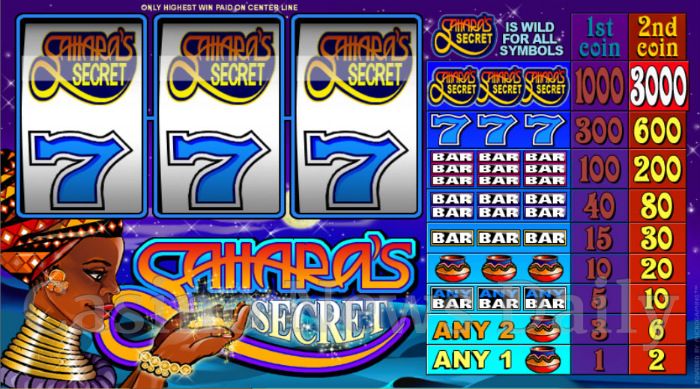 Sahara's Secret Online Slot
