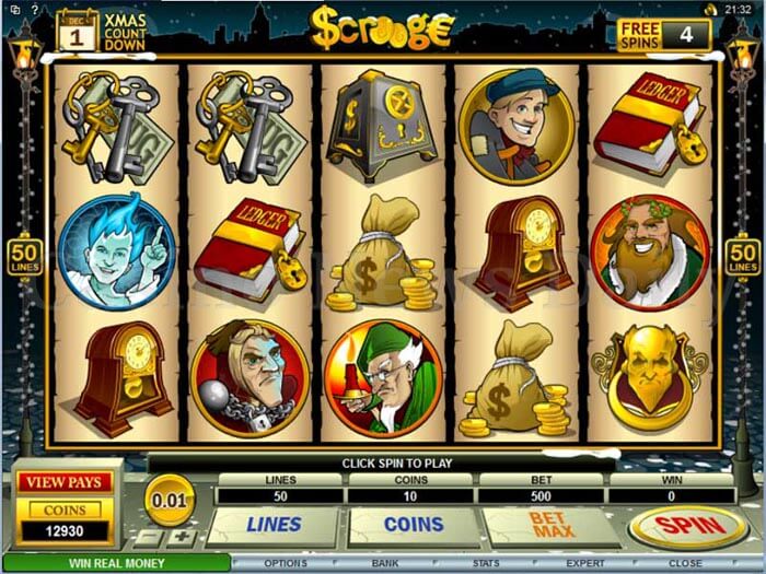 Scrooge Repents Online Slot microgaming
