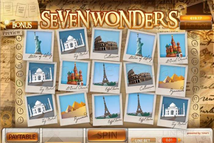 Seven Wonders Online Slot