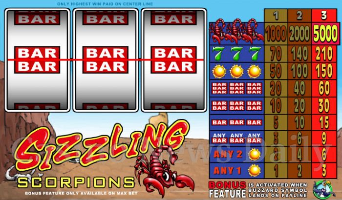 Sizzling Scorpions Online Slot