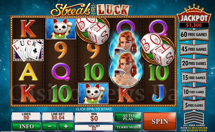 Streak of Luck Playtech playtech