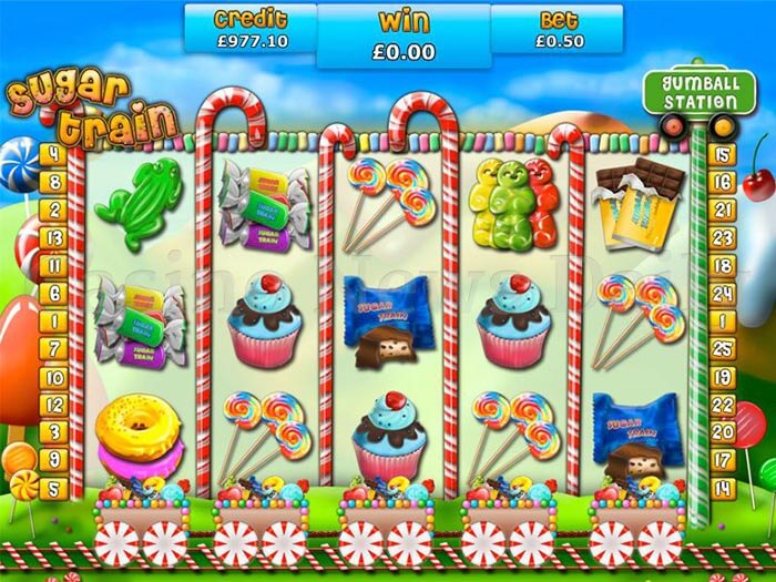 Sugar Train Online Slot playtech