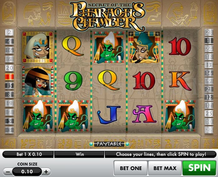 The Pharaoh's Chamber Slot playtech