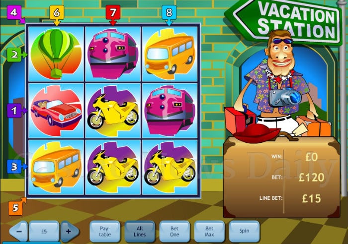 Vacation Station Online Slot
