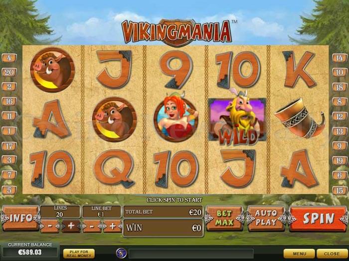 Viking Mania Slot playtech