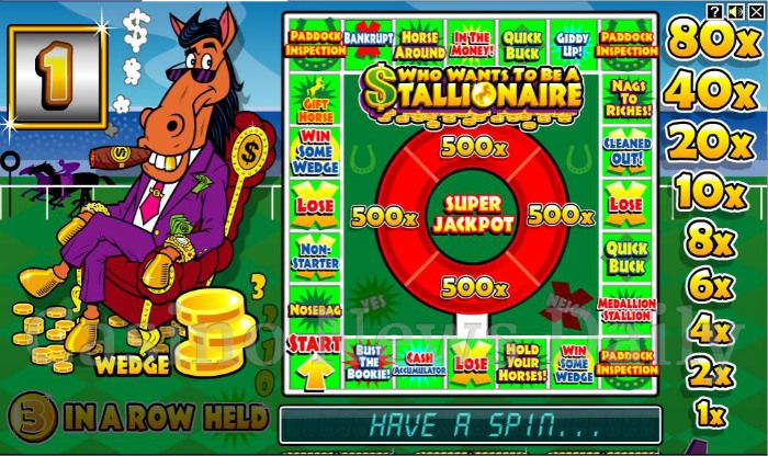 Who Wants To Be A Stallionaire Online Slot