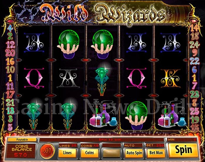 Wild Wizards Online Slot
