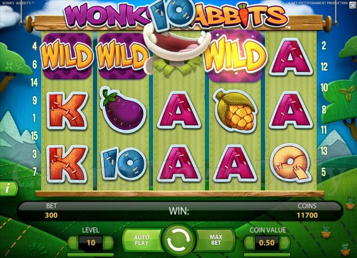 Wonky Wabbits Online Slot