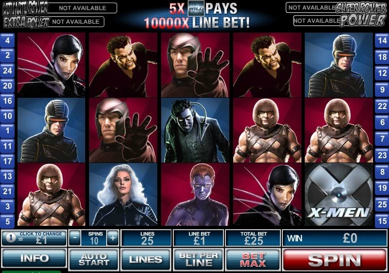 X-Men Slot