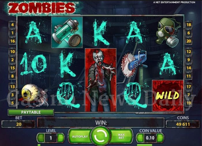 Zombies Online Slot